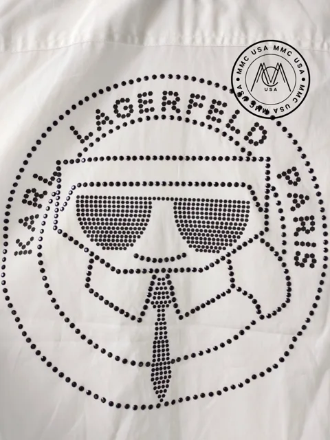 KARL EMOJI STUDDED SHIRT