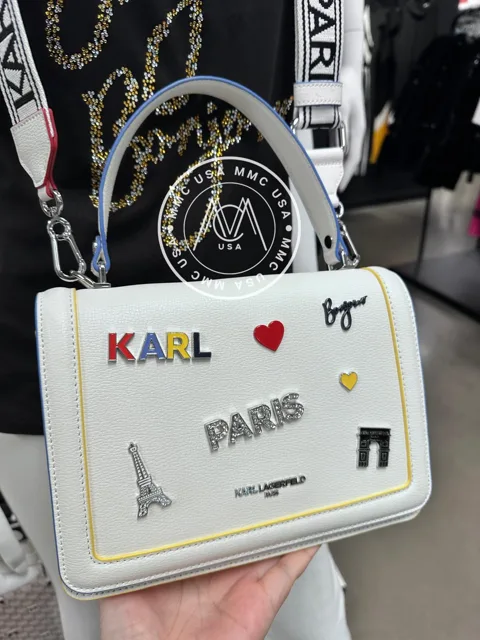 KL SIMONE SATCHEL PINS