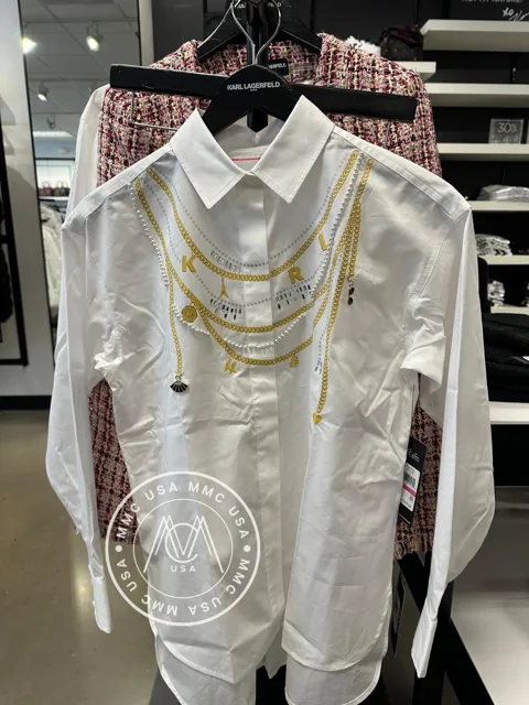 KL CHARMS & PEARL SHIRT