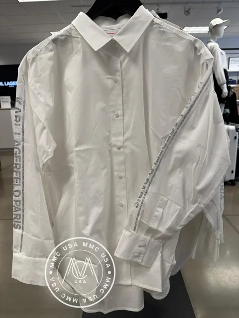 KL SHIRT RHINESTONE