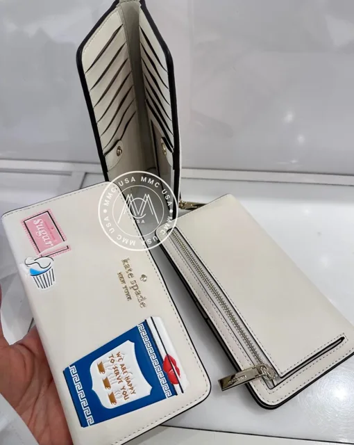 KS LARGE SLIM WALLET COFFE BREAK KF487