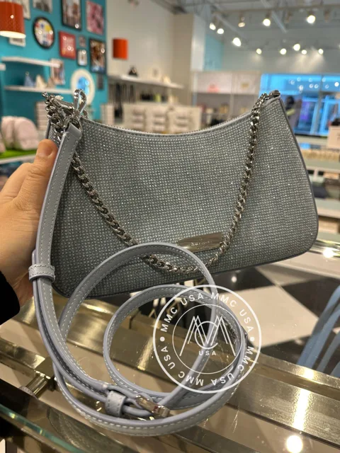 KS MADISON CONV CROSSBODY STUDDED DENIM KK203