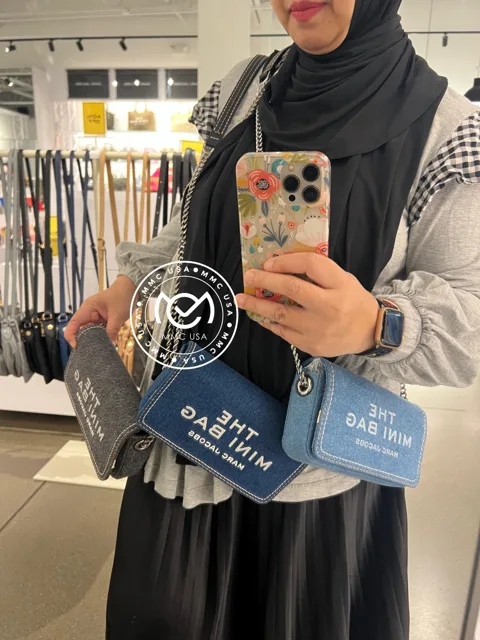 MJ THE MINI BAG DENIM