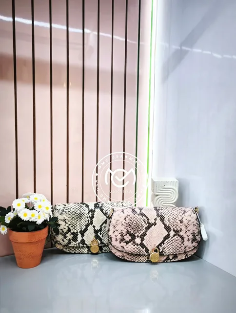 MK MILA SMALL CROSSBODY CROCCO