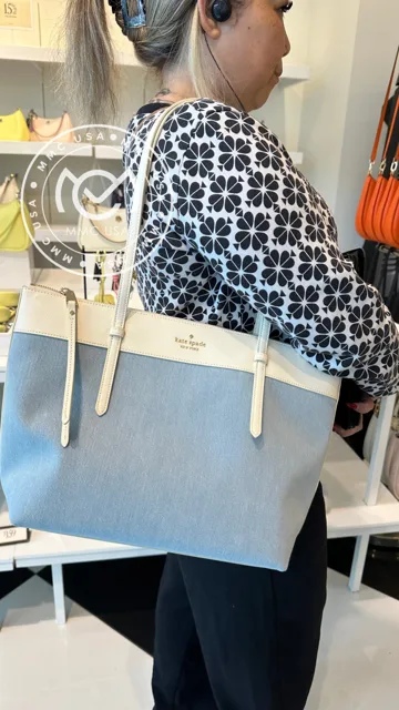 KS DENIM ALL DAY TOTE KO141