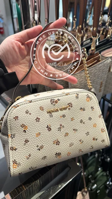 MK XS ASHTON CROSSBODY FLORAL